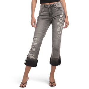 DRIFTWOOD JEANS multi Snap Colette Floral Rodeo Jeans